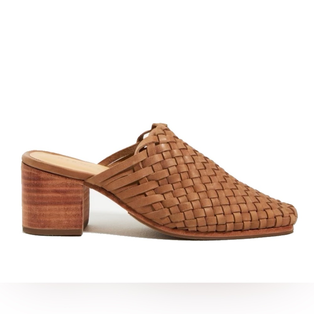 Nisolo All-Day Woven Heeled Mules